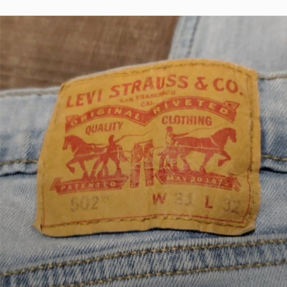 Levi's 502 Tapered light wash denim jeans - Picture 3 of 4